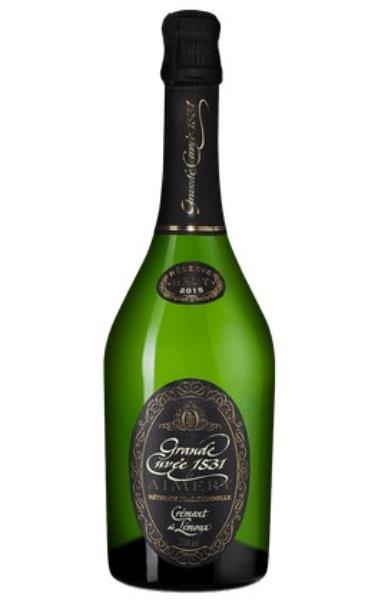 Grande cuvee blanc brut. Креман Brut Aimery. Гранд Кюве 1531 де Эмери Креман де Лиму. Игристое вино grande Cuvee 1531 de Aimery Cremant de Limoux. Вино Гранд Кюве 1531 де Эмери Креман.