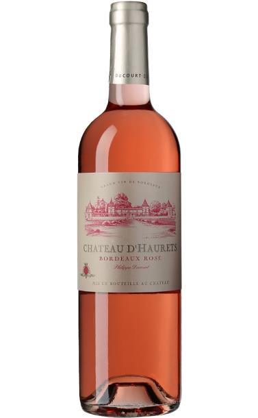 Розовое сухое. Вино Chateau d'Haurets Bordeaux, 0.75 л. Вино Chateau d'Haurets, Bordeaux AOC, 0,75 Л. Вино Шато д'Орэ бордо красное сухое. Вино Chateau d'Haurets Rose 0.75 л.